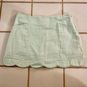 Lilly Pulitzer Seersucker Skort